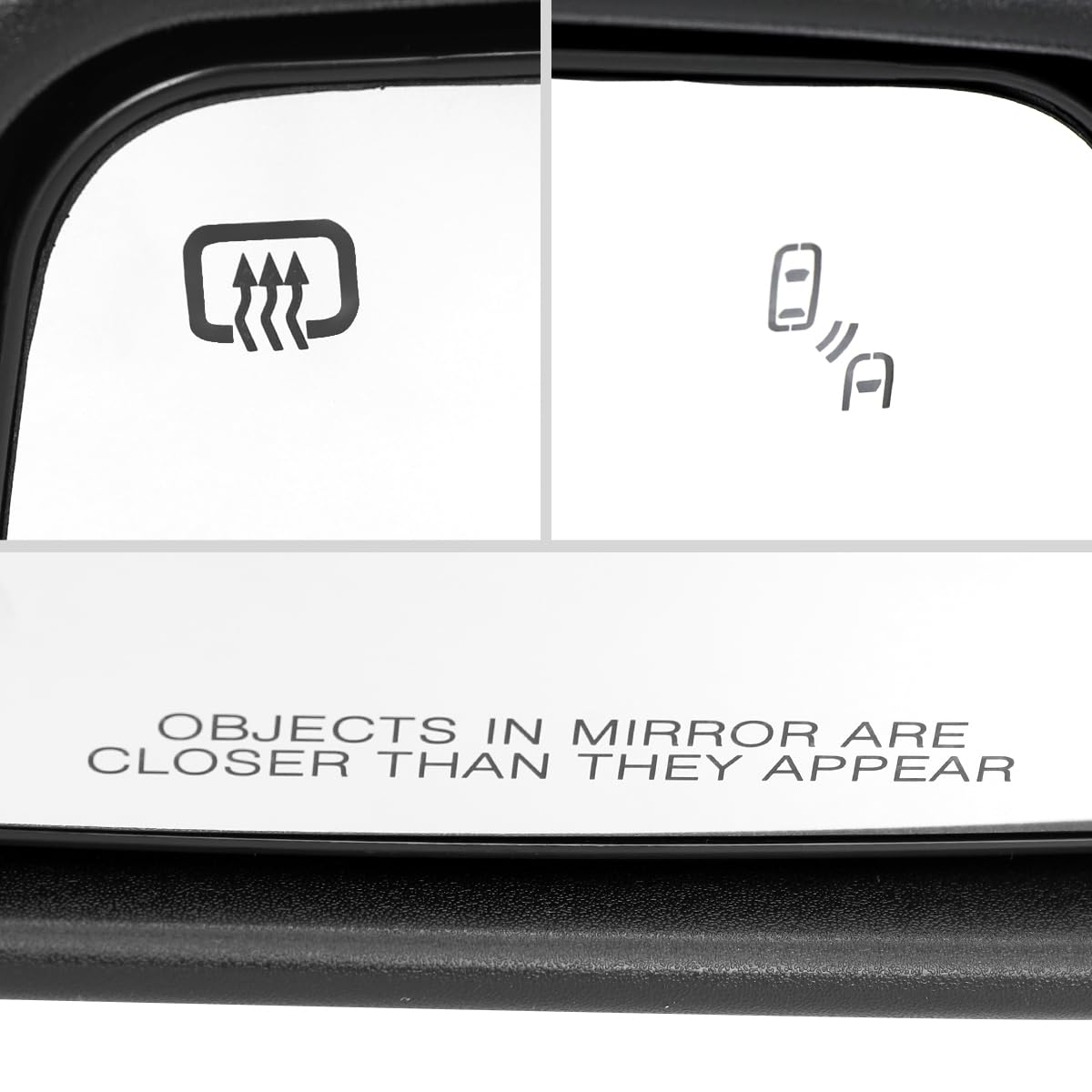 GMC Sierra 1500 SPEC-D TUNING Mirror Black Texture