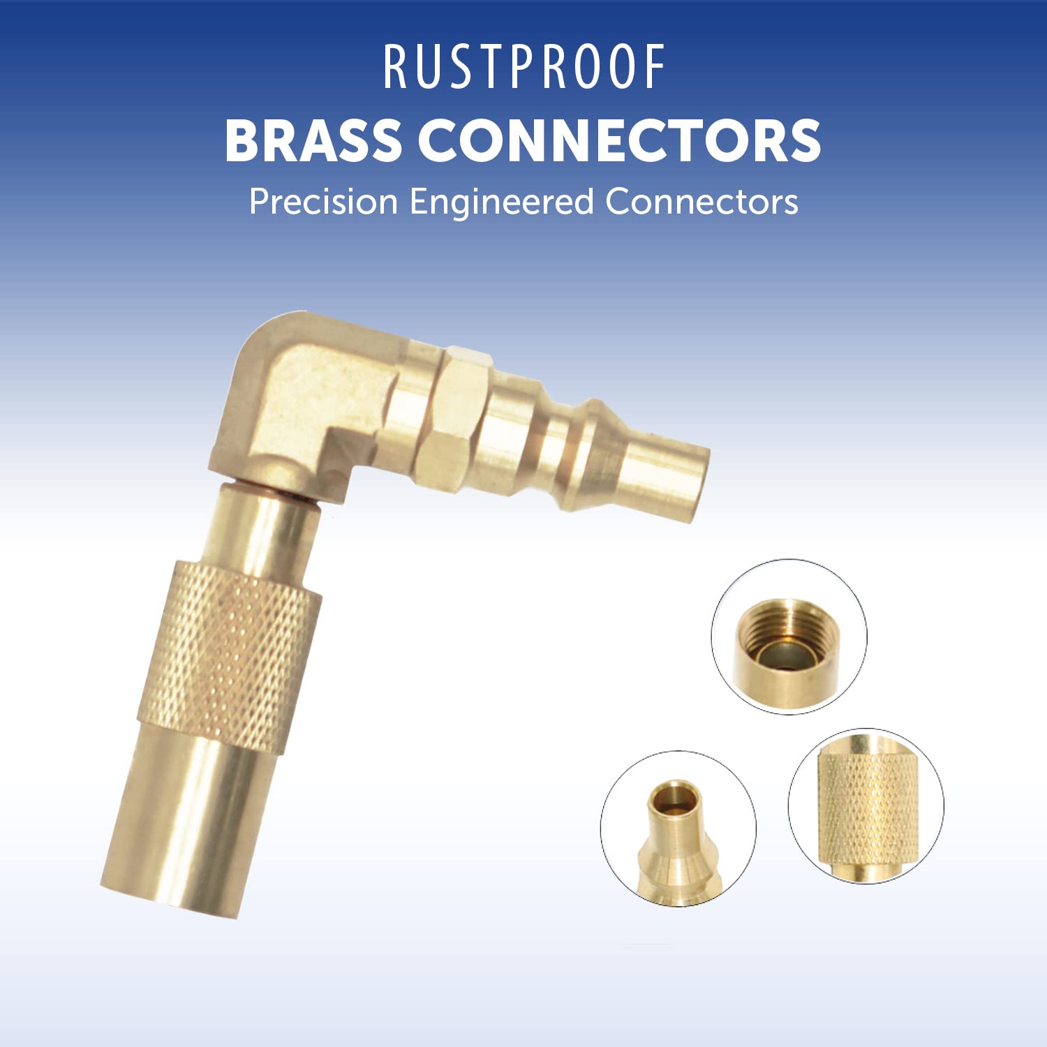Flame King Quick Connect Elbow Adapter for Propane RV 17" or 22" BlackStone or Griddle Flame King