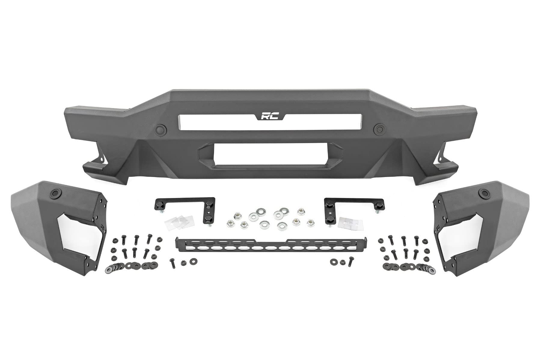 Full Width Rough Country Front Bumper for 2021-2024 Ford Bronco - 51073