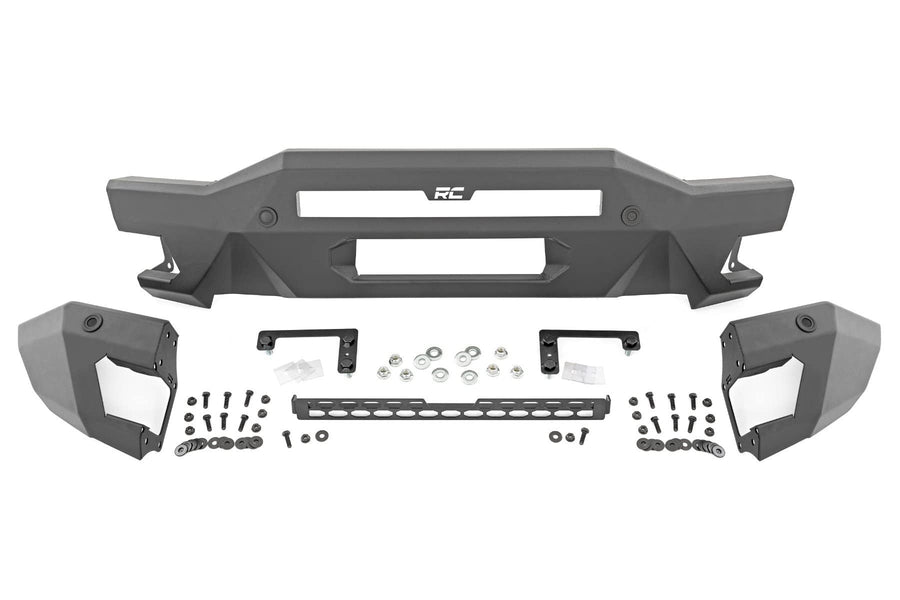 Full Width Rough Country Front Bumper for 2021-2024 Ford Bronco - 51073