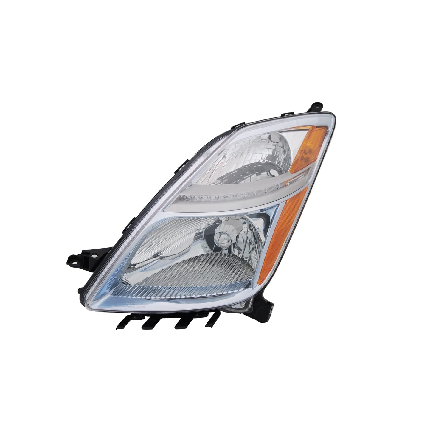 Left TYC Headlight Assembly Compatible with 2006-2009 Toyota Prius