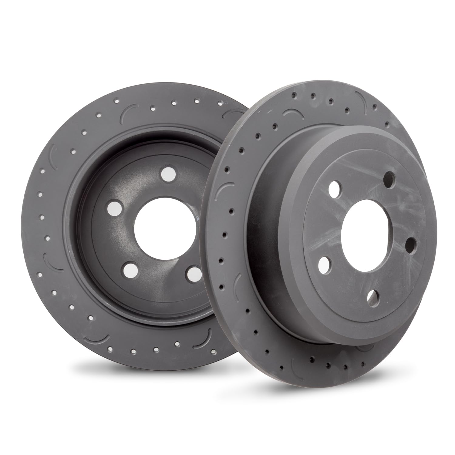 Hawk Performance Cross-Drilled and Slotted HTC4242 Talon Rotors