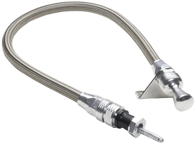 Anchor-Tight Lokar Brite Firewall Mount Dipstick for GM 200
