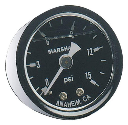 Fuel Pressure Gauge Fragola 900020 (0100 Psi Liquid Filled)