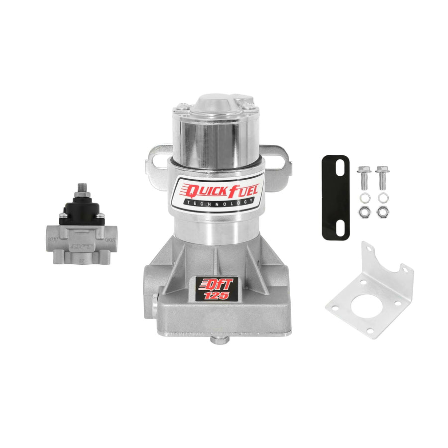 125 GPH Quick Fuel Electric Fuel Pump + Regulator 30-125-1RQFT