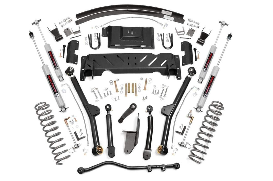 4.5" Lift Kit Rough Country for 1984-2001 Jeep Cherokee XJ | 2.5/4.0L - 61622