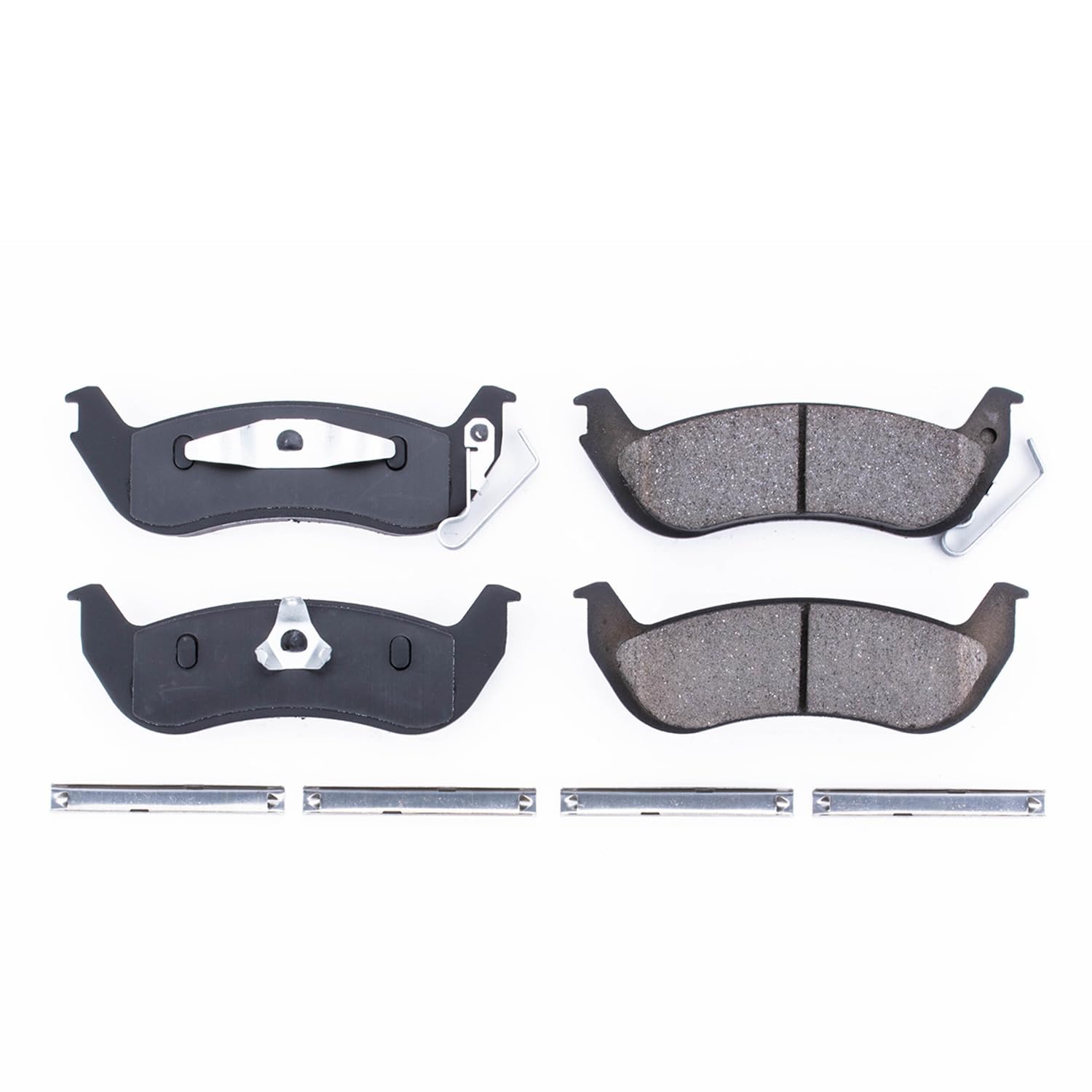Power Stop Front Brake Kit For Ford Crown Victoria 2003-11 |Lincoln Town Car 2003-11 |Ranger 2010-11 |Mercury Grand Marquis 2003-11 - Ceramic Brake Pads With Installation Hardware, 17-932