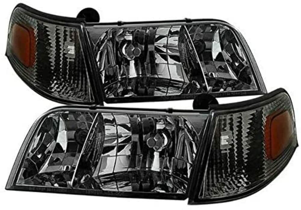 Crown Victoria Xtune HD-JH-CRVI98-SET-SM Headlight