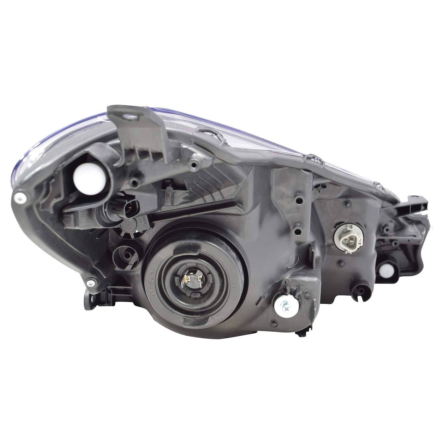 Left TYC Headlight Assembly Compatible with 2015-2017 Toyota Yaris