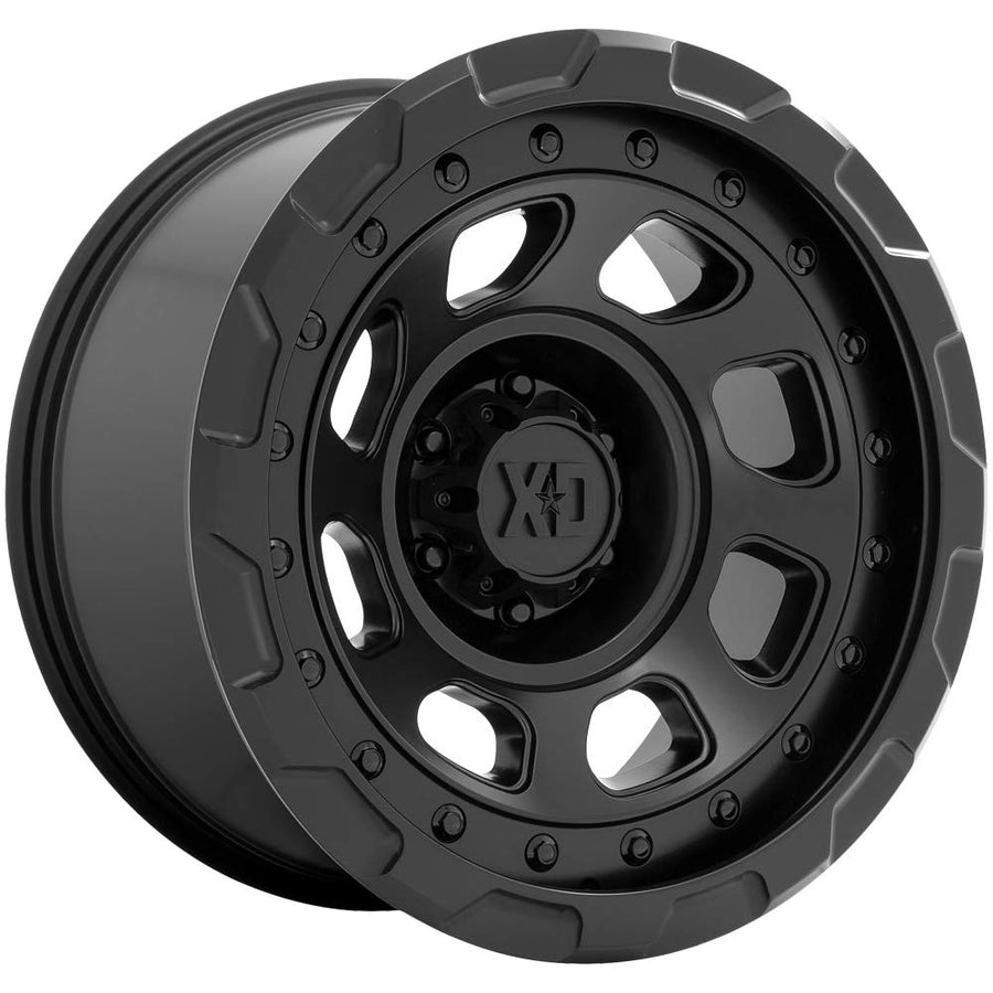 Xd861 Satin Black Wheel XD Wheels with Alloy Steel (20 x 10. inches /8 x 125 mm, -18 mm Offset)