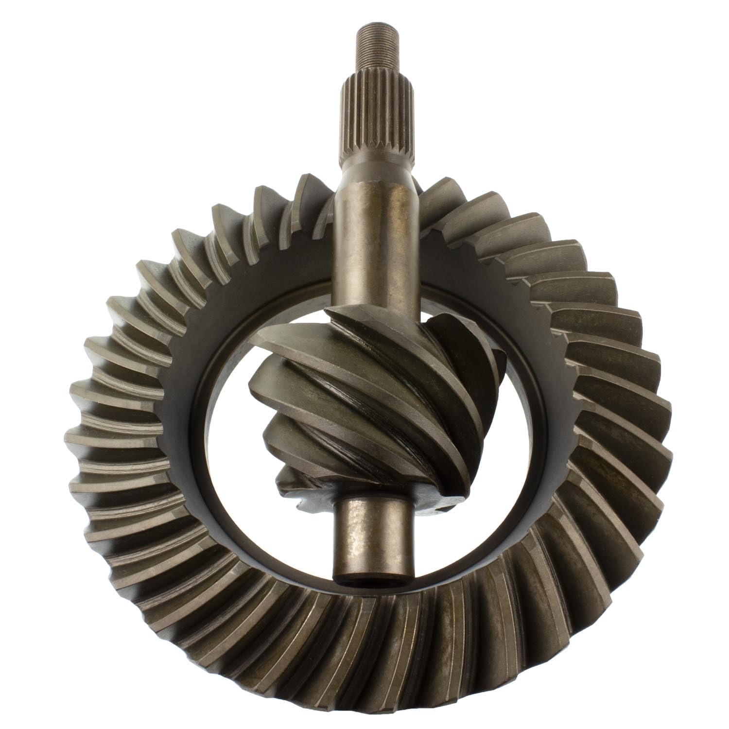 Differential Ring & Pinion Motive Gear F9-486, For Ford 9", Gear Ratio 4.86, 10-Bolt, 28 Spline, 7 Pinion & 34 Ring Tooth –Fits Ford Bronco/F-100/F-150/Econoline, Replaces Yukon 24110,Nitro F9-486-NG