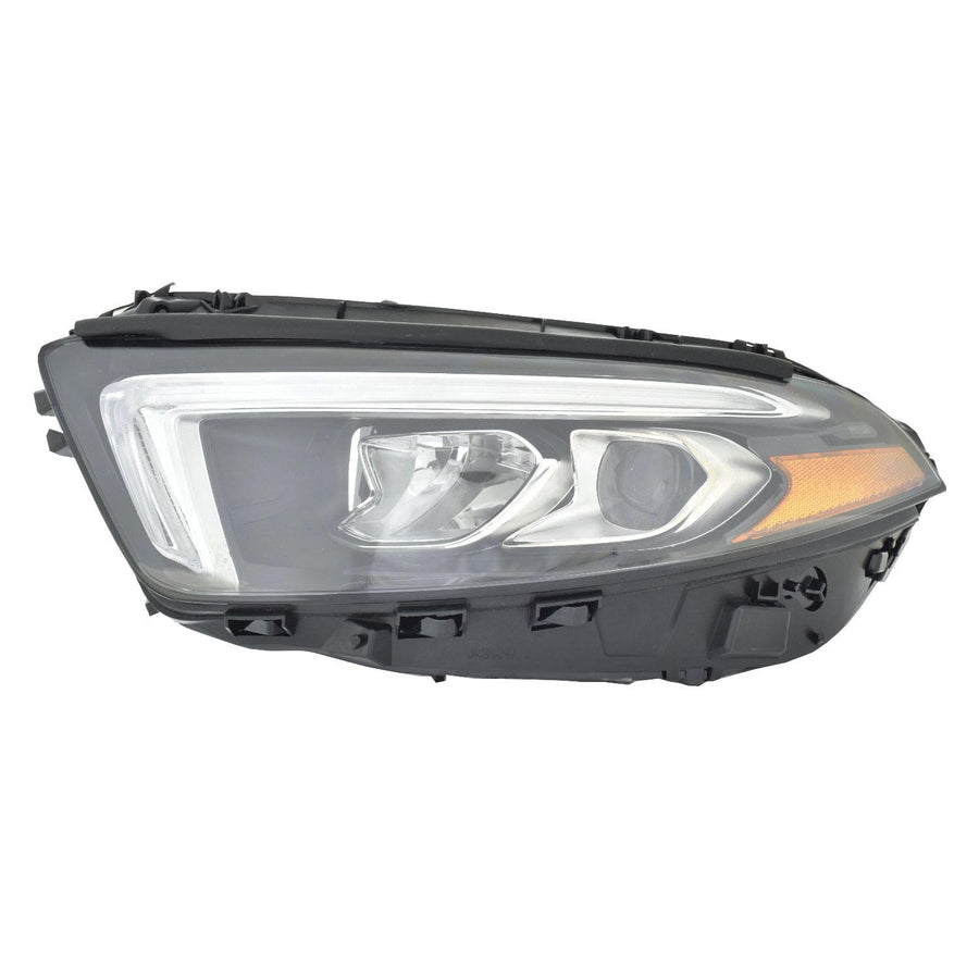 ACK Lamp DEPO DOT Certified For Mercedes A Class 2019 2020 2021 2022 19 20 21 22 Headlight without ADAPTIVE Headlight & Logo Driver Side CAPA | 177 906 05 01 | MB2502263C