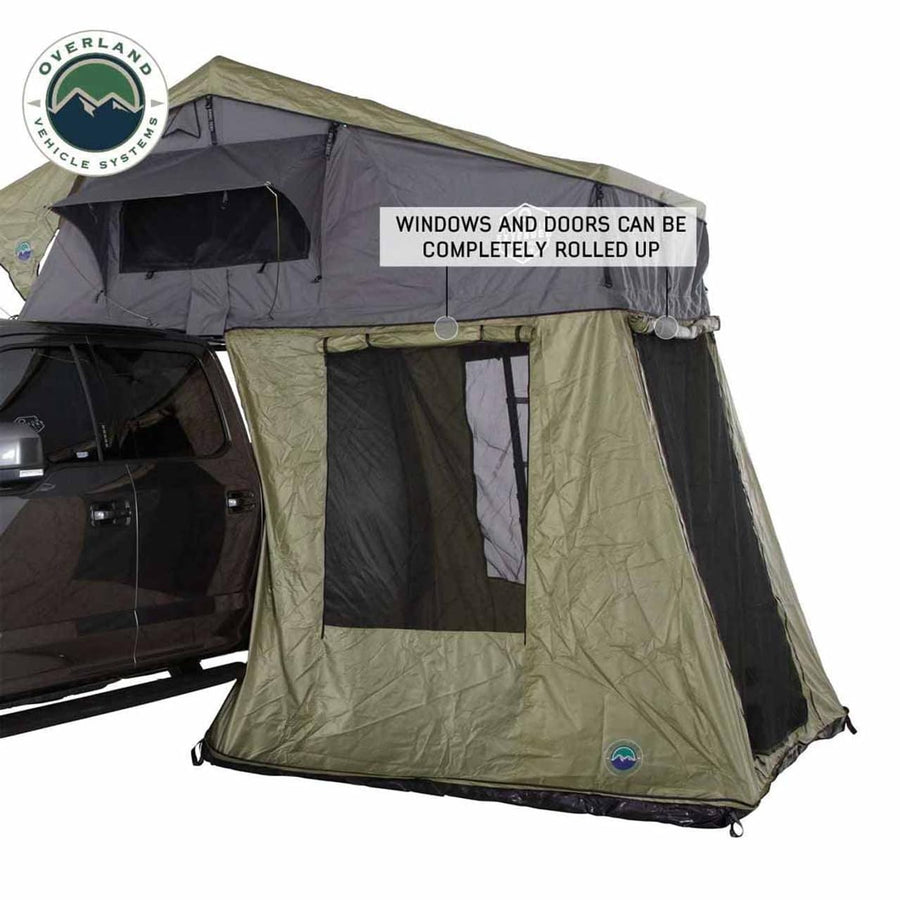 Nomadic N2E - Annex Room with Floor, Green Body & Green Trim Overland Vehicle Systems 18529936