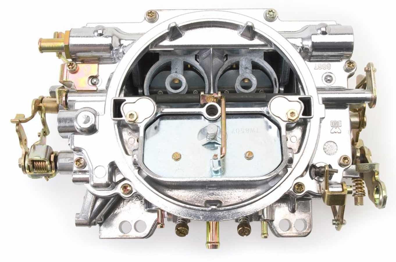 Edelbrock Performer 600 CFM Square Bore 4-Barrel Manual Choke Air Valve Secondary New Carburetor