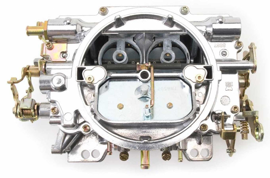 Edelbrock Performer 600 CFM Square Bore 4-Barrel Manual Choke Air Valve Secondary New Carburetor
