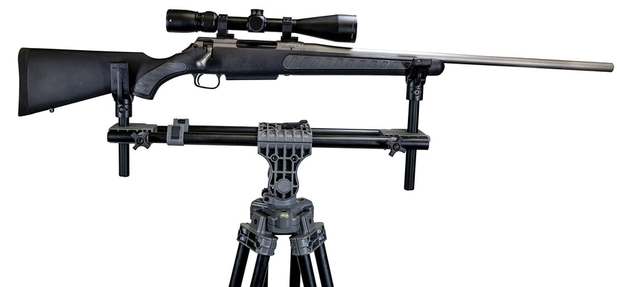 FieldPod Magnum BOG Hunting Rest with Ultra-Stable Dual Frame Construction, Bubble Level, Spiked All-Terrain Feet, Non-Marring Hands-Free Gun Rest, and Tension Knobs for Hunting, Shooting, and Outdoor