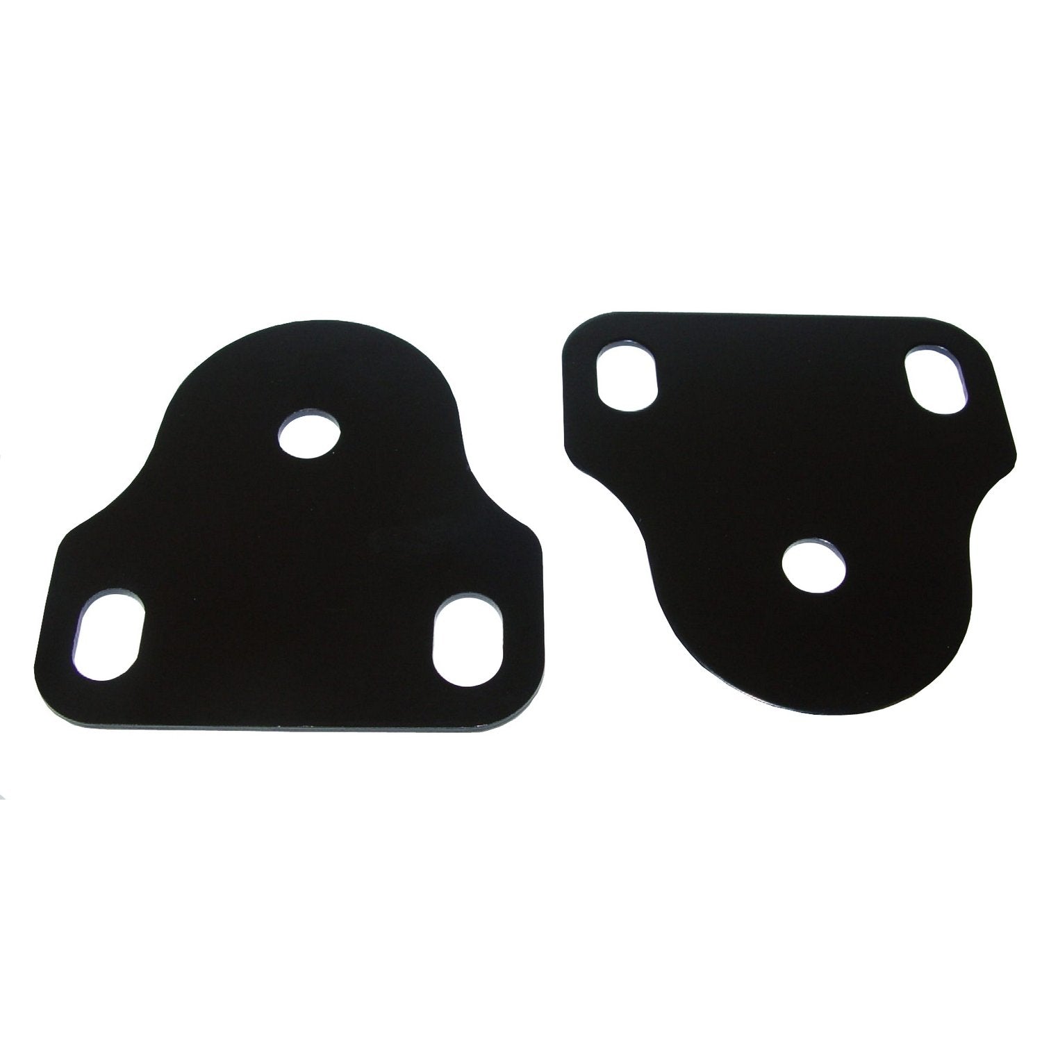 Windshield Bracket Kit, Black | Rugged Ridge | 11208.01 | Fits 1976-1986 Jeep CJ; 1987-1995 Jeep Wrangler YJ