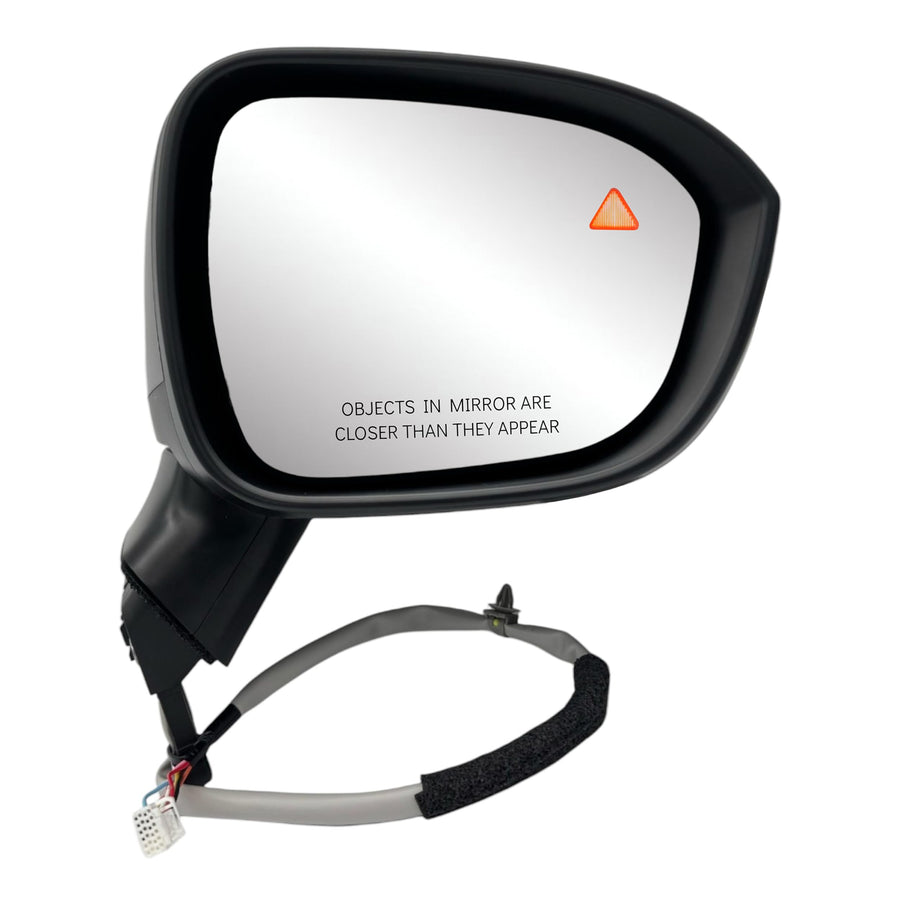 Rogue Mirror- (21-24) textured blk, w/BSDS, foldaway, w/o signal or mem, RH, P