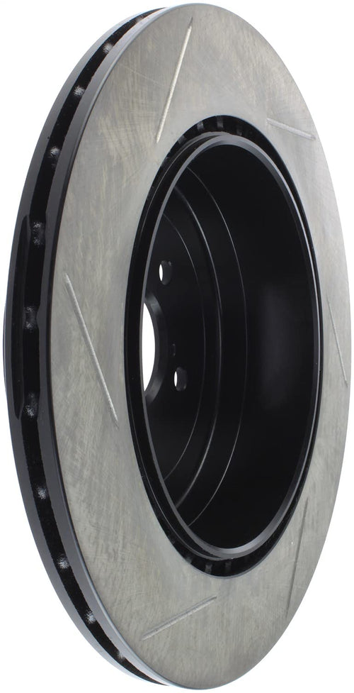 StopTech 04 STi Rear Left Slotted Rotor Power Slot