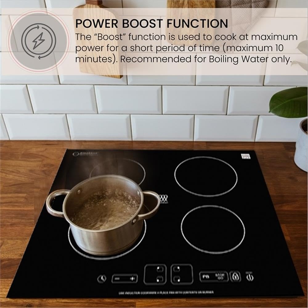 Equator 220V - Advanced Appliances 24" Built in Induction Cooktop 4 Burner