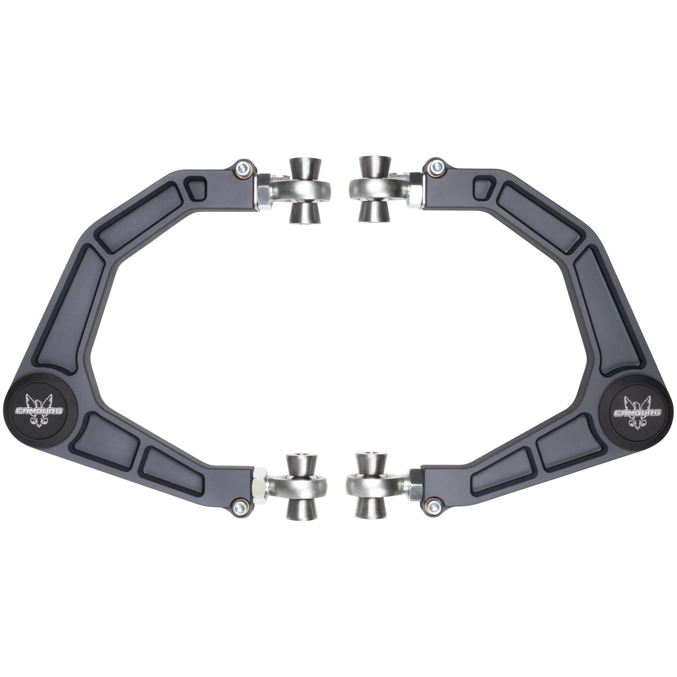 Camburg KINETIK Series Suspension Control Arm Kit CAM-110233-GRY: Gray, Compatible with 2017-2024 Ford F-150 Raptor & Raptor R
