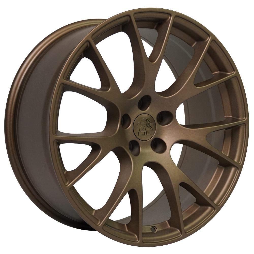 20 Inch OE Wheels DG15 Rim Fits Hellcat Style 5x115 20x10 Satin Bronze - Hollander 2528 (1)