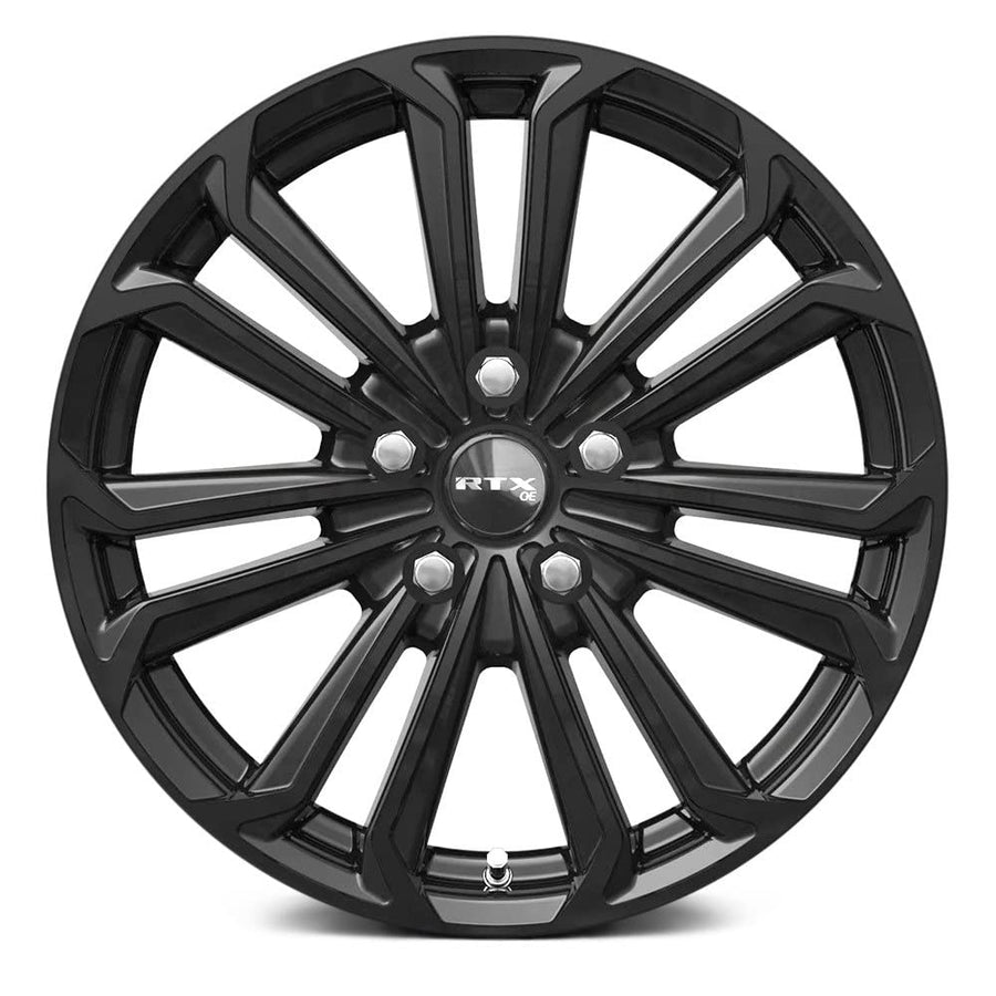Custom RTX AURA Wheel - 17x7.5, 42 Offset, 5x114.3 Bolt Pattern, 60.1mm Hub - Gloss Black Rim