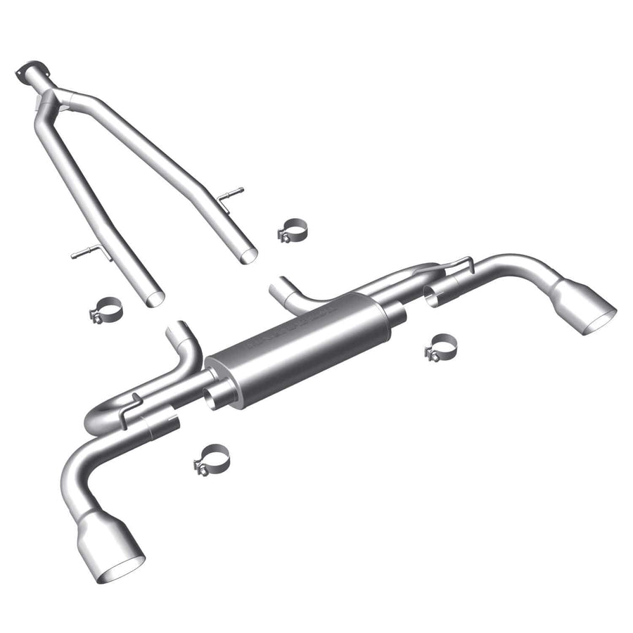 Large MagnaFlow Stainless Steel Performance Exhaust System Kit 16917