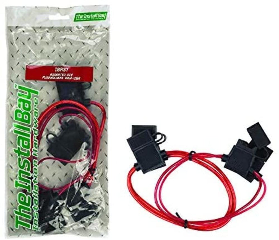 Assorted InstallBay ATC Fuseholders 12/14/16/18 Ga - 4Pc - Retail Pack