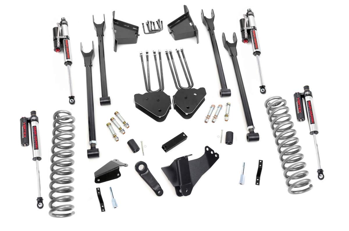 4-Link Rough Country 8" Lift Kit for 08-10 Super Duty | Diesel - 59250
