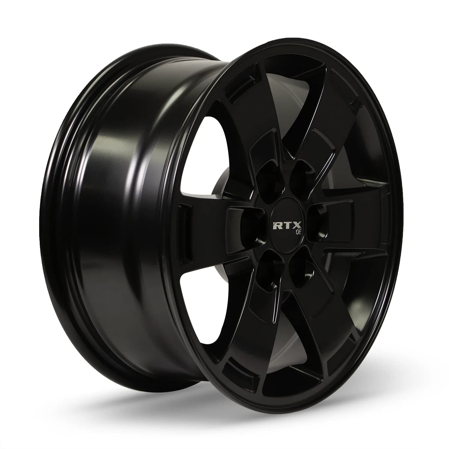 Custom RTX Wheel - 17x8, 30 Offset, 6x120.65 Bolt Pattern, 67.1mm Hub - Satin Black Rim