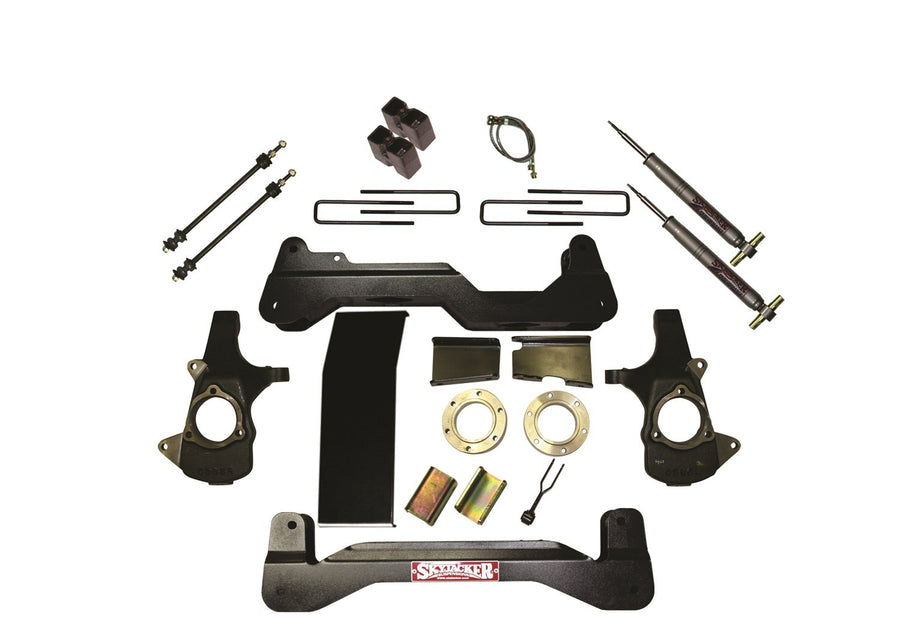 C7661PK Skyjacker 6" Suspension Lift Kit with Rear Blocks for 2007 K1500 GM