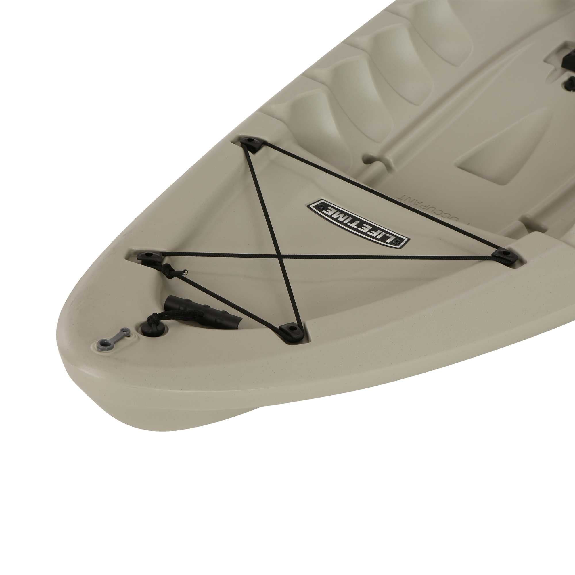 Hydros Lifetime Angler Kayak with Paddle, Sandstone, 101"