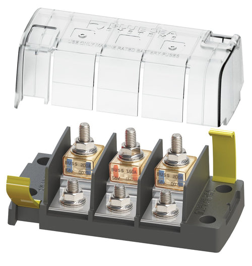 Blue Sea Systems Fuse Block MRBF 3Circ Independent boating electrical equipment 5194
