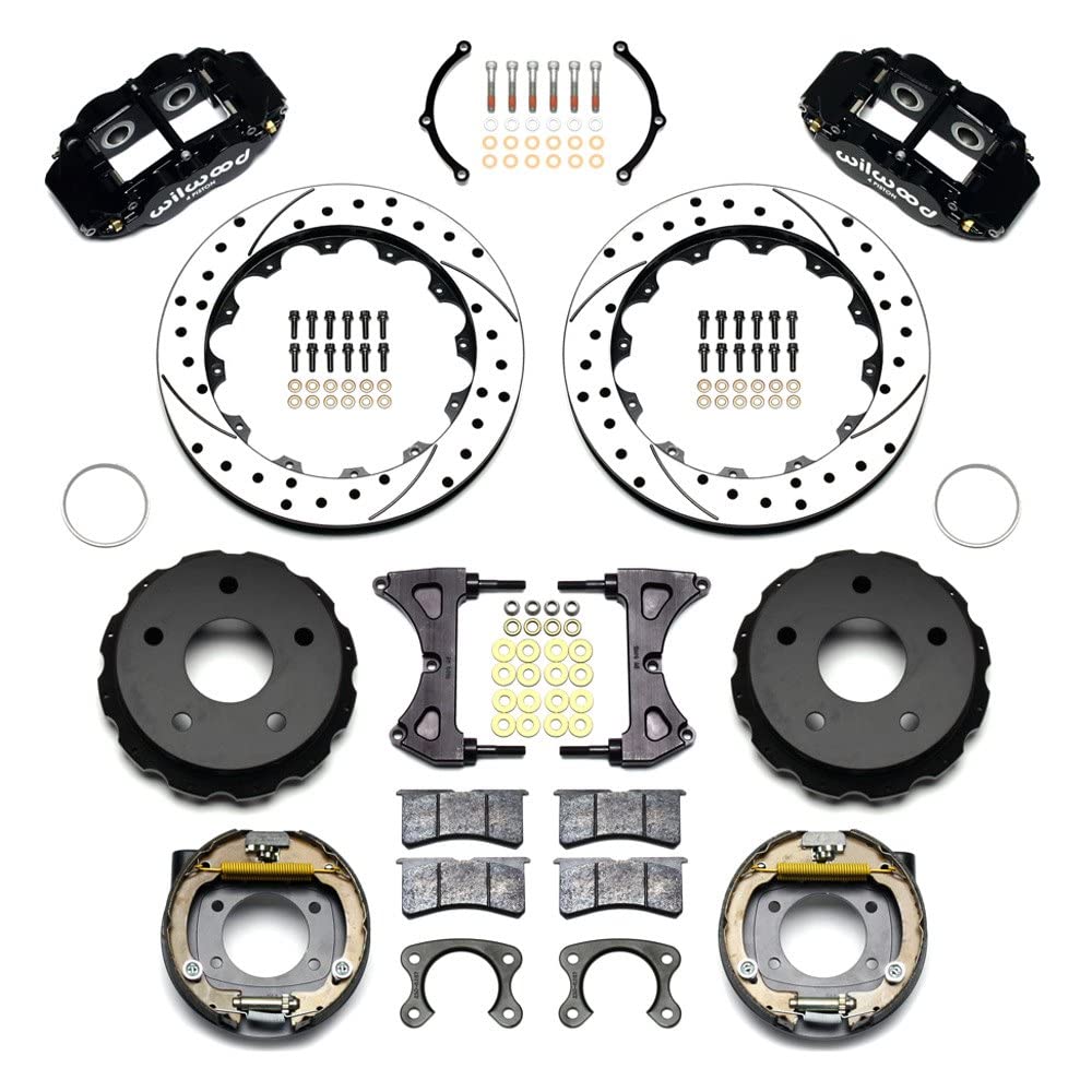 Rear P-Brk Kit, FNSL4R, 12.88" Drilled