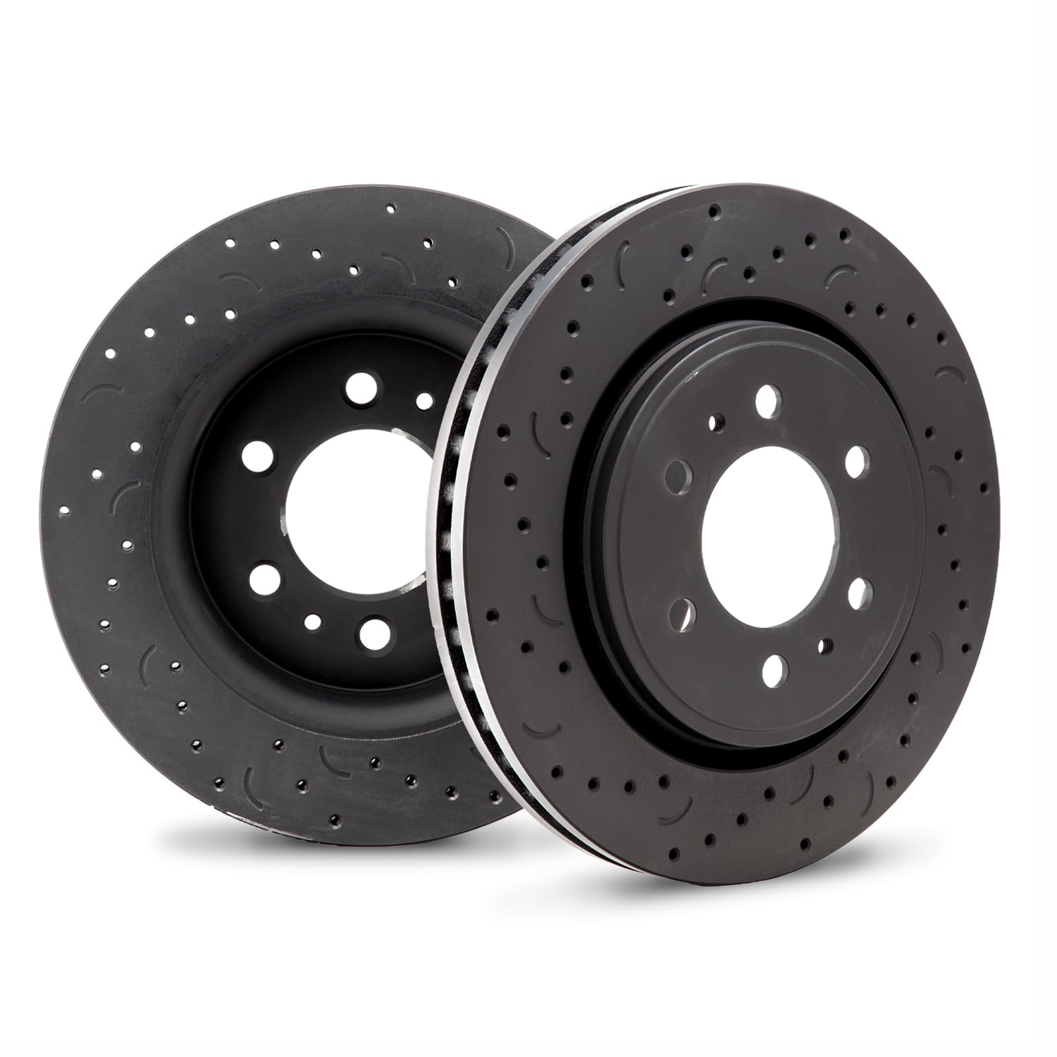 Hawk Performance Cross-Drilled and Slotted HTC4254 Talon Rotors