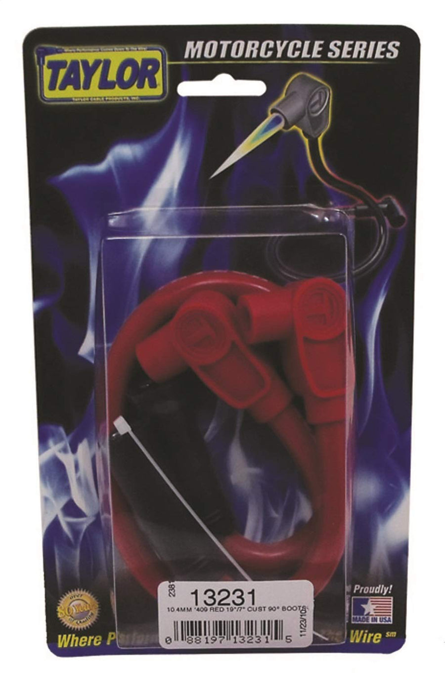 Spiro-Pro Taylor Cable 13231 409 red 19/7in custom MC 90
