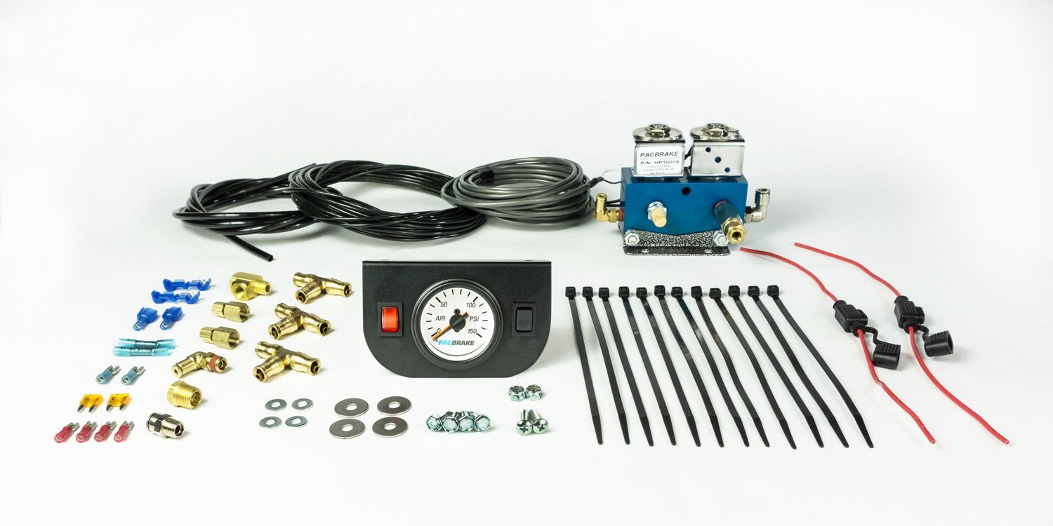 In Cab Electrical Control For Simultaneous Air Spring Activation