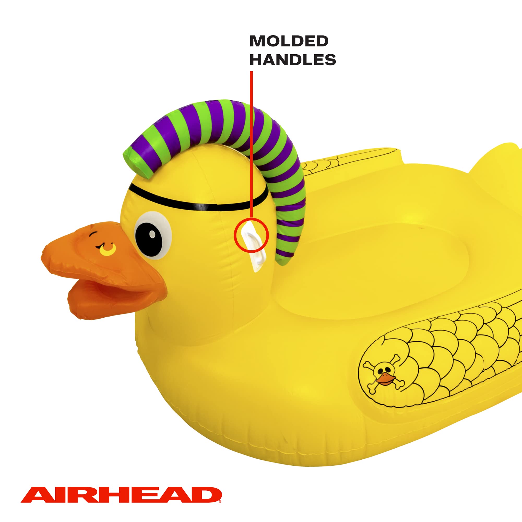 Punk Duck Airhead Inflatable Pool Float Large