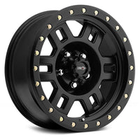 VISION WHEEL 18X9 5X5.5 5.7BS MANX 398 MATTE BLACK