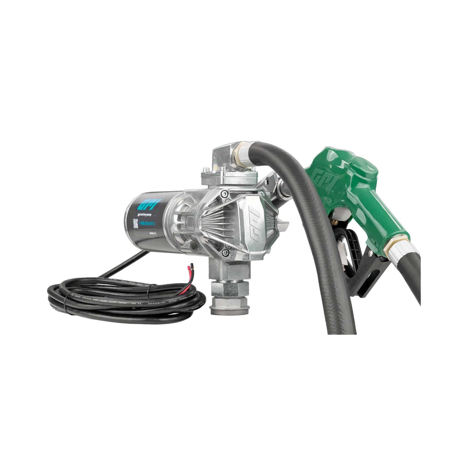 G20 Fuel Transfer Pump - GPI with Automatic Shut-off Nozzle, 20 GPM, 12 Volt (162000-03)