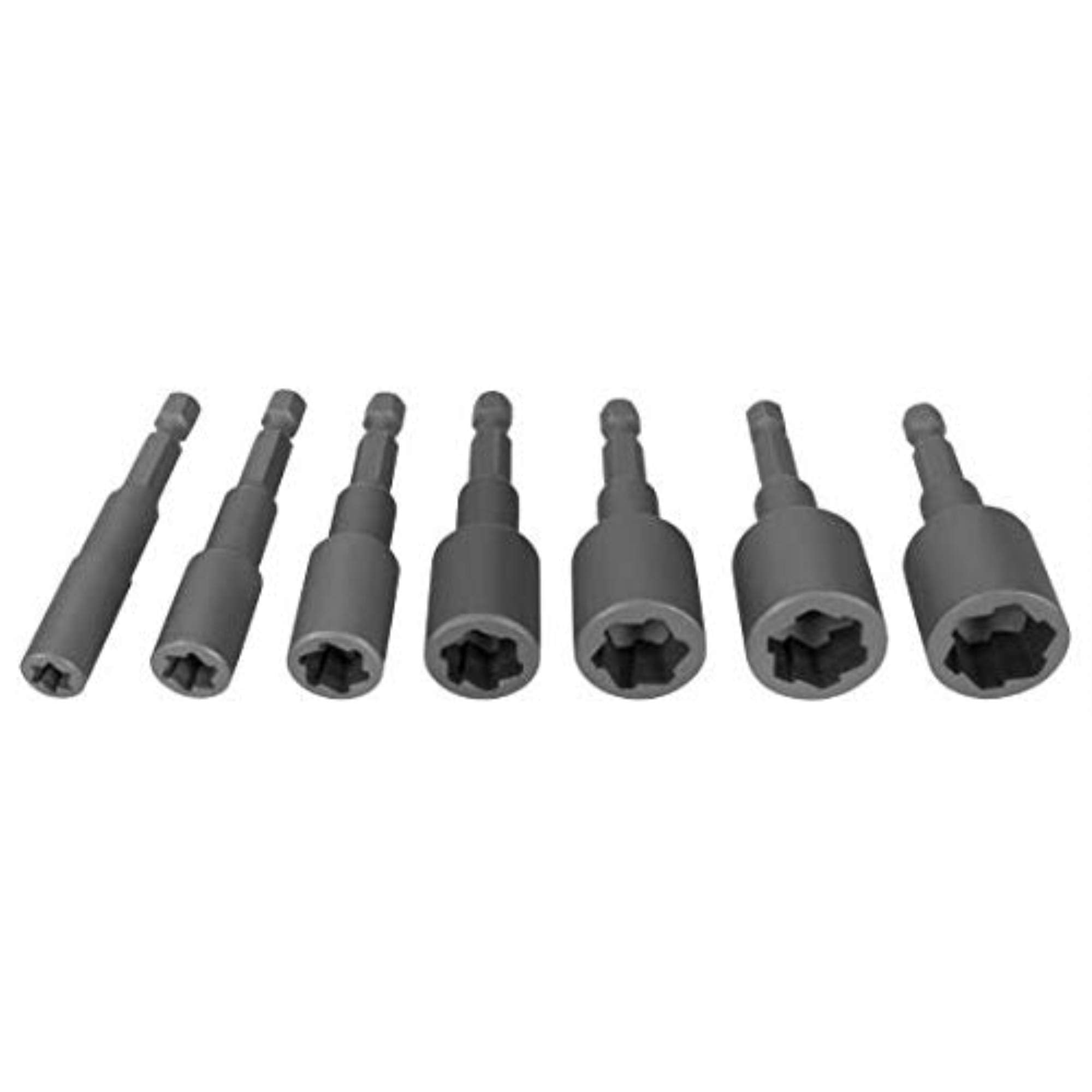 7pc Performance Tool W8699 X-TRAX Nut-Driver Set