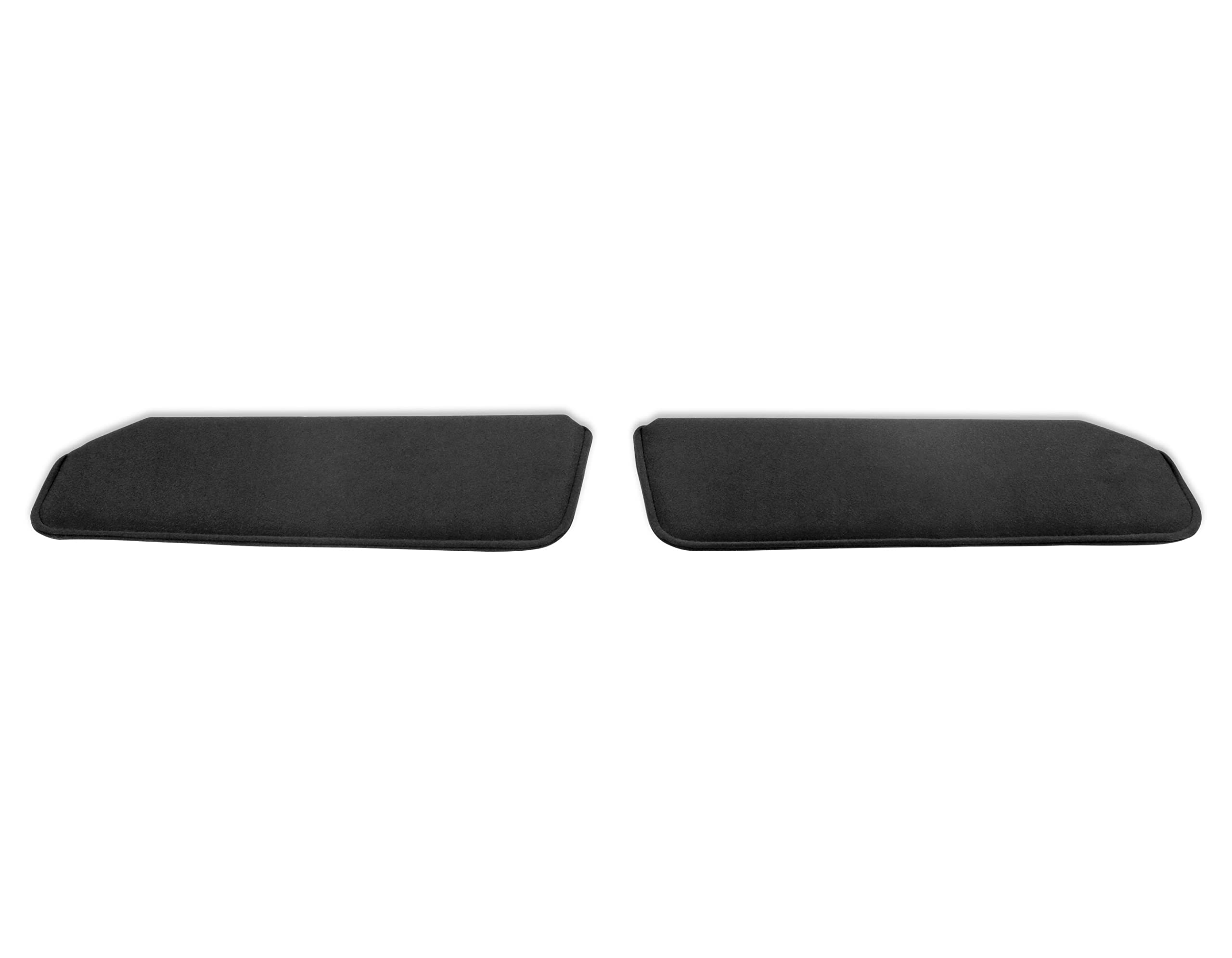 Brothers Trucks 05-344 GMT400 Sunvisor Pair - Cloth - Black Foamback