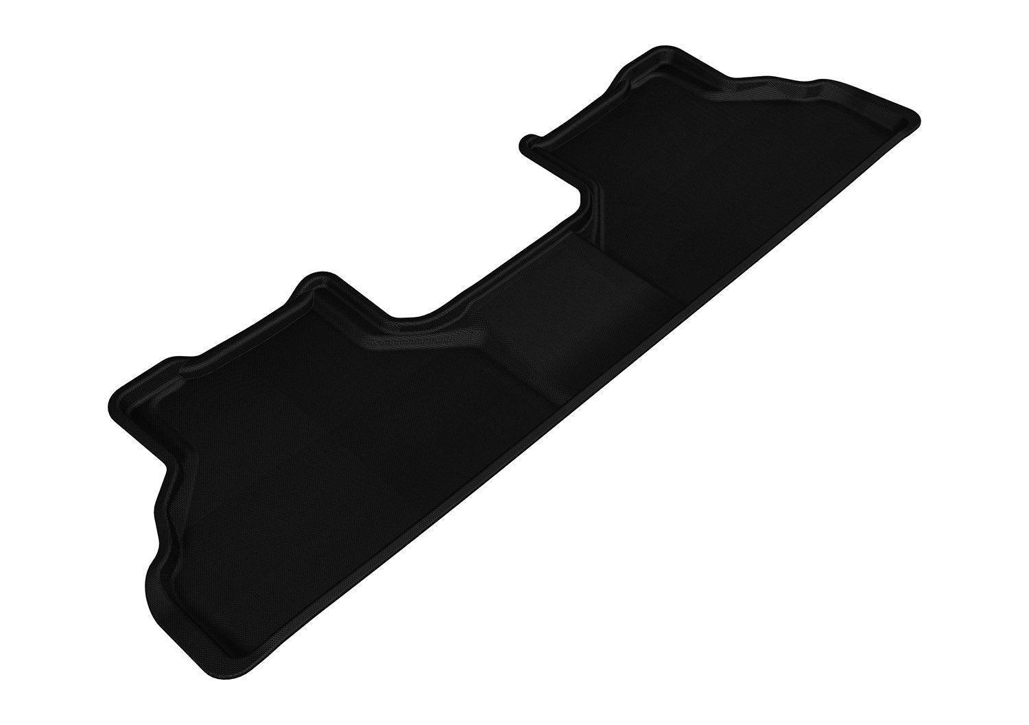 3D MAXpider Kagu Custom Fit Floor Mat (Black) Compatible with BMW X5 / X6 2007-2014 - Second Row