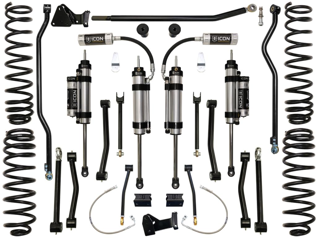 4.5" Lift, ICON Stage 5 Suspension System, Compatible with 2007-18 JK Wrangler, K24005