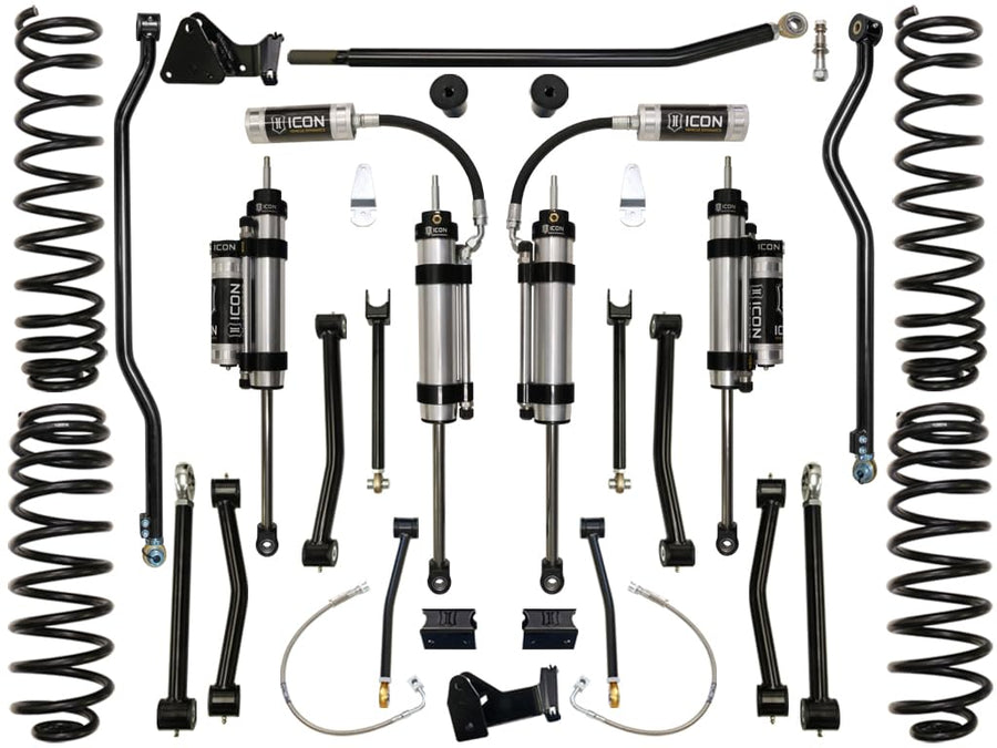 4.5" Lift, ICON Stage 5 Suspension System, Compatible with 2007-18 JK Wrangler, K24005