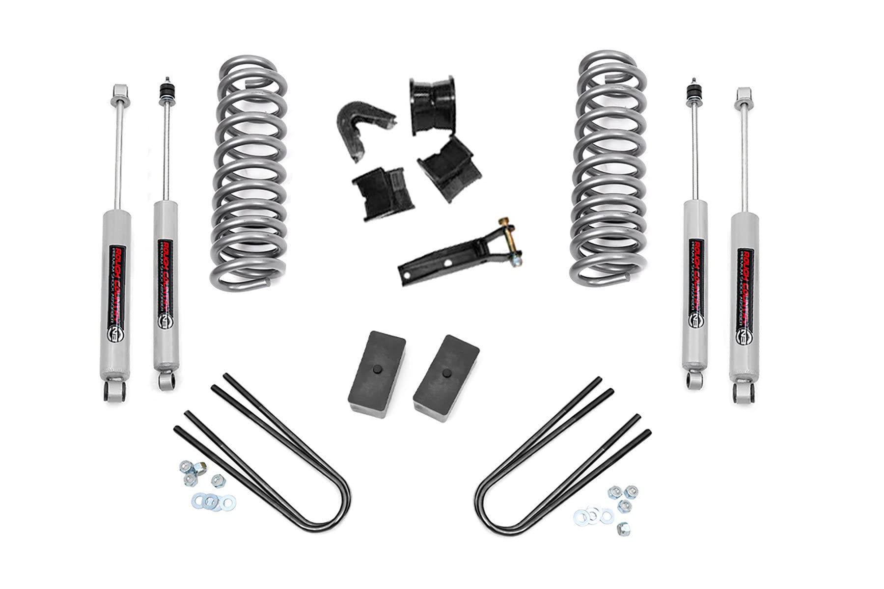 4" Lift Kit Rough Country for 1970-1976 Ford F-100/F-150 4WD - 445-70-76.20