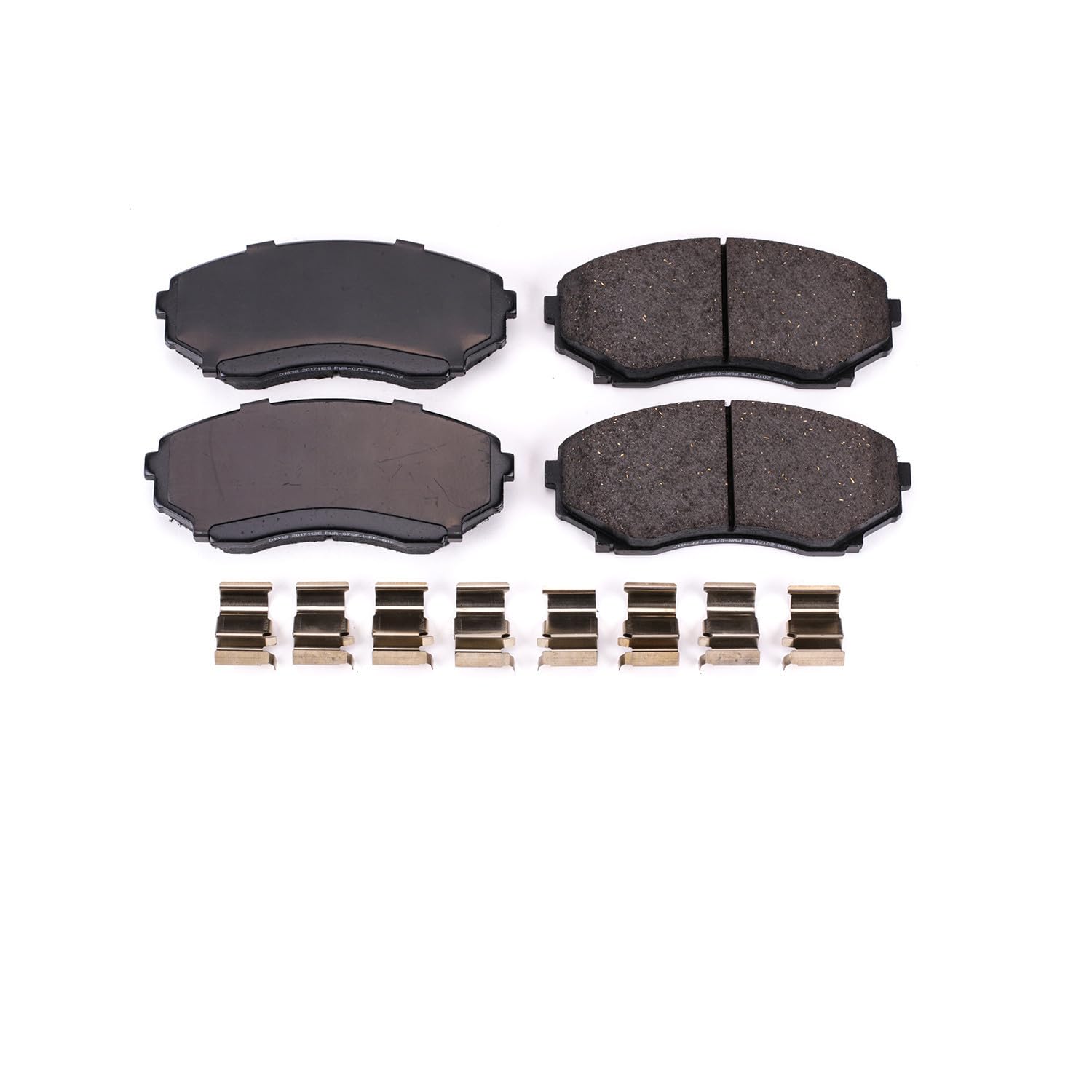 Power Stop Brake Kit Front For Mazda MPV 1992-98 | Mazda MPV 2000-06 - Ceramic Brake Pads With Installation Hardware, 17-1038