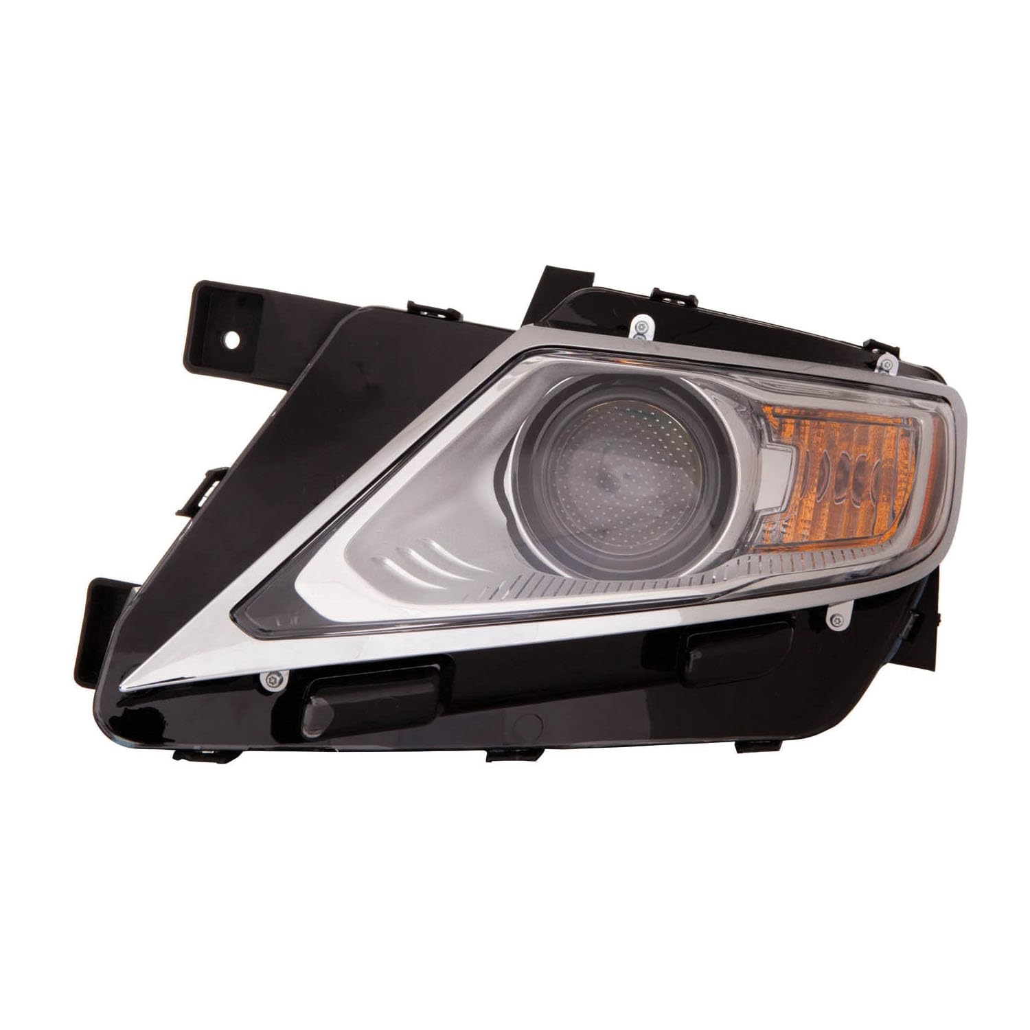 DOT Certified Headlight ACK Lamp For Lincoln MKX 2011 2012 2013 2014 2015 Halogen Driver Side CAPA | BA1Z 13008 C | FO2502318C