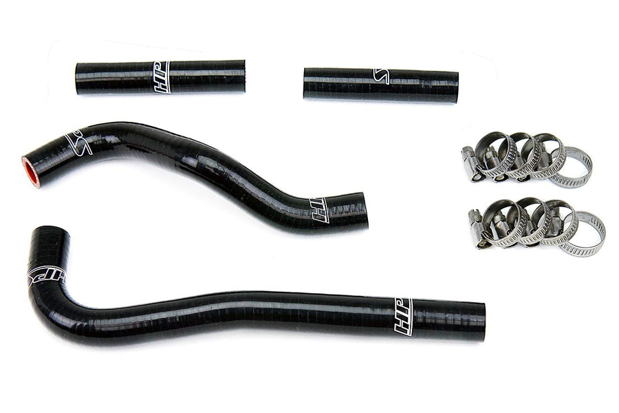 Black HPS 57-1371-BLK Silicone Radiator Coolant Hose Kit